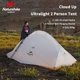 Намет Naturehike Cloud UP II Superlight (2-місний) 10D silicon NH19ZP017 grey/yellow - зображення 10