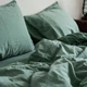 Комплект постільної білизни La Modno Stonewashed Sage Green 200x220 (200316) - изображение 4