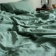 Комплект постільної білизни La Modno Stonewashed Sage Green 200x220 (200316) - изображение 5