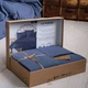 Комплект постільної білизни La Modno Stonewashed Dark Blueberry 160x220 (200311) - изображение 8