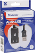 Przejściówka do słuchawek Defender Audio USB (4714033630023) - obraz 2