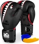 Боксерские перчатки Phantom Fight Squad Schwarz Black 12 унций (PHBG2216-12) - изображение 1