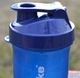 Шейкер спортивный SmartShake Lite 1 л Glossy-Navy Blue (10611402) - изображение 5