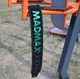 Пояс для важкої атлетики MadMax MFB-301 Suede Single Prong шкіряний Black/Green M (MFB-301_M) - зображення 8