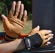 Перчатки для фитнеса MadMax MFG-248 Clasic Brown S - изображение 4