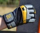 Перчатки для фитнеса MadMax MFG-880 Signature Black/Grey/Yellow M - изображение 2