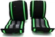 Бинты на колени MadMax MFA-299 Non slide & slip knee wraps 2.0 м Black/Green - изображение 10