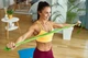 Лента-эспандер для фитнеса и реабилитации U-powex Fitness band 0.5 мм 9.1 кг Green (UP_1007_Green) - изображение 5