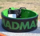 Пояс для тяжелой атлетики MadMax MFB-302 Quick Release Belt кожаный Black/Green L (8591325004283) - изображение 5