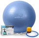 Мяч гимнастический PowerPlay 4001 Blue 65 см + насос (PP_4001_65_Blue) - изображение 1