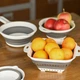 Друшляк складаний МВМ MY HOME 2 л Біло-сірий (KP-75 WHITE/GRAY) - зображення 8