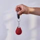 Кожаный чехол-брелок для AirTag INCARNE Key Tag Красный - изображение 2