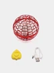 Летающий шар спиннер светящийся FlyNova pro Gyrosphere игрушка мяч бумеранг 95 мм Red - изображение 5