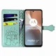 Чохол Embossed Cat and Dog для Motorola Moto G32 книжка шкіра PU з м'ятний візитницею - зображення 2
