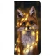 Чохол-книжка BoxFace для Xiaomi Redmi 13 Лисичка в Гірляндах (57366) - изображение 2
