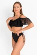 Купальник з м'якою чашкою, плавки бразиліана Anabel Arto 46B/L Чорний-01 (92068) - зображення 6