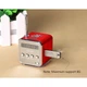 Портативна колонка Lem Berger, з FM-радіо, Bluetooth, Роз'ємами micro SD/TF/USB, RGB-підсвічування, TD-V26, червона - зображення 6