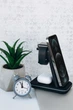 Беспроводное зарядное устройство Canyon WS-304 3 в 1 QI Black (CNS-WCS304B) - изображение 11