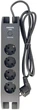 Listwa zasilająca Philips SPN3140A/60 4 gniazda 2 m Szary - obraz 3