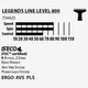 Ракетка для настольного тенниса Donic Legends 800 FSC - изображение 3