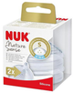 Smoczki do butelek Nuk Nipple Nature Sense S 6-18 Months 2 szt (4008600283782) - obraz 1