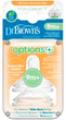 Smoczki do butelek Dr. Brown's Options Preemie Flow Tetina 9m+ 2 szt (72239317525) - obraz 1