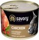 Вологий корм для стерилізованих котів Savory з куркою 200 г (4820232630754)A - изображение 1