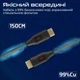 Кабель Promate ProLink4K60-150 HDMI to HDMI v2.0 UHD HDR 1.5 м Black (prolink4k60-150) - изображение 5