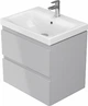 Тумба подвесная с умывальником CERSANIT MODUO SLIM 50 UN509-041 B03 серая - изображение 2