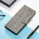 Чохол Embossed Cat and Dog для Xiaomi Redmi Note 11 / Note 11S шкіра PU сірий - зображення 5