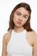 Майка H&M S белый 20111135364 - изображение 5