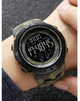 Часы наручные мужские с подсветкой Skmei 2070CMGN 5ATM black/green-camo - изображение 6