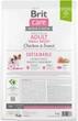 Корм для собак малых пород Brit Care Dog Sustainable Adult Small Breed с курицей и насекомыми 3 кг (8595602558667) - изображение 2