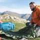 Туристичний килимок Highlander Nap-Pak Inflatable Sleeping Mat XL 5cm Olive 195см (930483) - зображення 8
