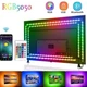 Умная светодиодная многоцветная led RGB лента для фоновой подсветки телевизора bluetooth с пультом TV Strip SMD 5050 ргб лед диодная подсветка тв 5 вольт от USB блютуз 5 метов - изображение 3