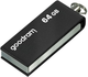 Pendrive Goodram Cube 64GB Black (UCU2-0640K0R11) - obraz 3