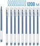 Набор гелевых ручек Forofis Ultima 0.5 мм Синих 10 шт (2000998473822) - изображение 2