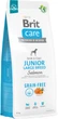Корм для молодых собак больших пород Brit Care Dog Grain-free Junior Large Breed беззерновой с лососем 12 кг (8595602558865) - изображение 1