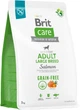 Корм для собак больших пород Brit Care Dog Grain-free Adult Large Breed беззерновой с лососем 3 кг (8595602558902) - изображение 1