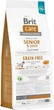 Корм для старіючих собак Brit Care Dog Grain-free Senior & Light беззерновий з лососем 12 кг (8595602558926)A - изображение 3