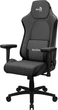 Fotel gamingowy Aerocool CROWN AeroWeave Ash Black (CROWN_AW_Ash_Black) - obraz 2