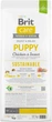 Корм для щенков Brit Care Dog Sustainable Puppy с курицей и насекомыми 12 кг (8595602558629) - изображение 2
