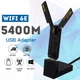 Трьохдіапазонний USB 3.0 Wi-Fi 6E 5400Mbps (AX) адаптер Fenvi 2.4G/5G/6Ghz + док станція (FU-AX5400Pro) - зображення 1