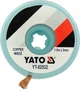 Медная Лента 3 мм х 1.5 м Для Чистки Припоя YATO (YT-82532) - изображение 2