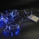 Гірлянда мідний дріт (Крапля роси) Xmas 30 Led 3м від батарейок/USB blue - зображення 3