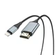 Кабель адаптер 2 метра HOCO UA15 Lightning to HDMI - конвертер ппереходник - изображение 2