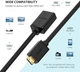 Кабель Mini HDMI штекер to HDMI 2.0 Ugreen разъем 4K 60Hz 22CM Black (20137) - изображение 8