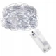 Проводная автономная гирлянда "Роса" на батарейках 2 м LED | 2шт AA | 20 led | Холодный белый свет 20 led | - изображение 3