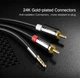 Кабель аудио Ugreen 3.5 mm to 2RCA стерео разветвитель 2М (AV116) - изображение 15