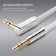 Кабель аудио AUX Ugreen 3.5 mm плоский 1M White (AV119) - изображение 10